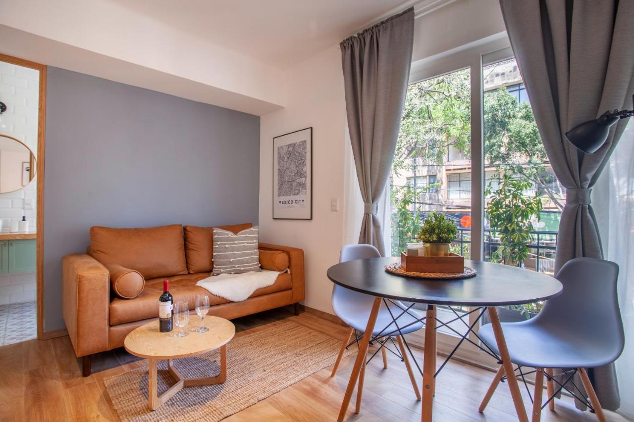 Bright & Sweet Unit In The Heart Of Polanco. Lägenhet Mexico City Exteriör bild